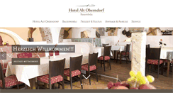 Desktop Screenshot of hotel-altoberndorf.at